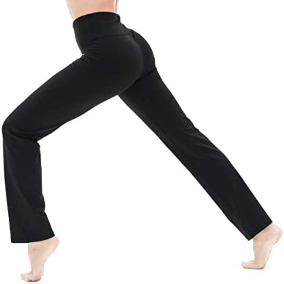 Icyzone Pants - Icyzone Yoga Pants for Women Control Workout Athletic Exercise Gym Leggings Sz M